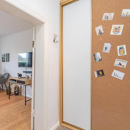 Fewo1846 - Kommood - Zentral Gelegenes Studio-apartment Mit Balkon Im Hochparterre